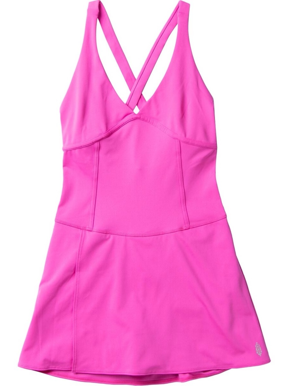 NWOT Free People Movement Drop Shot UV Protection Skortsie Dress Fuchsia Size XS - Picture 3 of 8